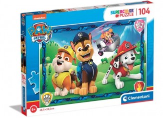 Пазл SuperСolor: Щенячий патруль (SuperСolor - Paw Patrol Puzzle - 104 pcs.), 104 эл. 
