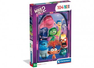 Пазл SuperСolor: Эмоции, Головоломка 2, Disney/Pixar (SuperСolor - Disney Pixar Inside Out 2 Puzzle - 104 pcs.), 104 эл. 