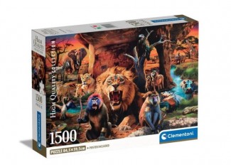 Пазл High Quality Collection: Дикие животные Африки (High Quality Collection - Animals Puzzle - 1500 pcs.), 1500 эл.