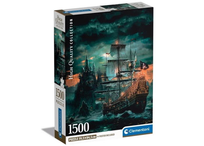 Пазл High Quality Collection: Пиратский корабль, Сарел Терон (High Quality Collection - The Pirates Ship Puzzle - 1500 pcs.), 1500 эл.