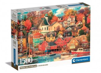 Пазл High Quality Collection: Спокойная гавань, Чак Пинсон (High Quality Collection - Good Times Harbour Puzzle - 1500 pcs.), 1500 эл.