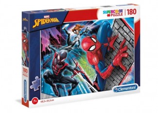 Пазл SuperСolor: Человек Паук, Marvel (SuperСolor - Marvel Spider-Man Puzzle - 180 pcs.), 180 эл. 