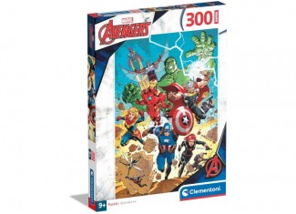 Пазл Super: Супергерої, Месники, Marvel (Super - Marvel The Avengers Superhero Puzzle - 300 pcs.), 300 ел.
