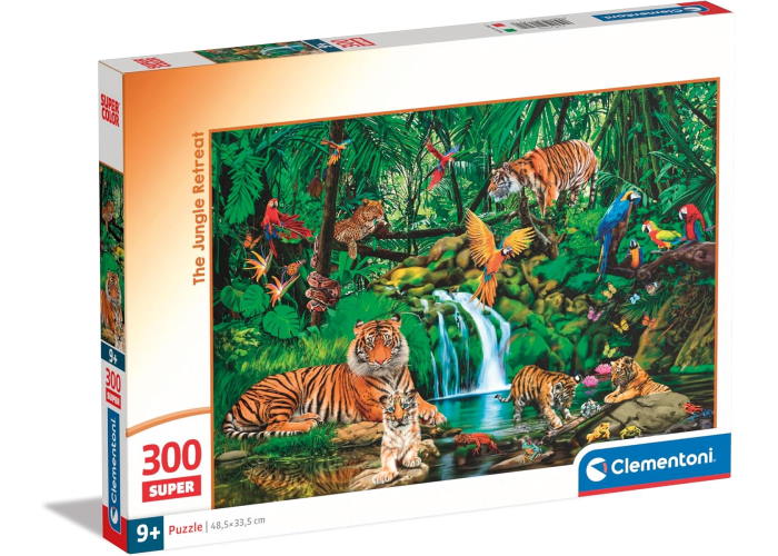 Пазл Super: Відпочинок в джунглях, Нолі (Super - The Jungle Retreat Puzzle - 300 pcs.), 300 ел.