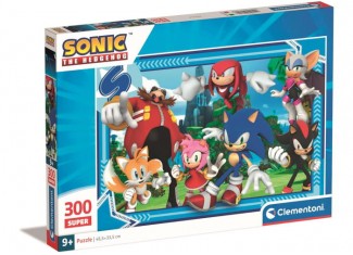 Пазл Super: Герої мультфільму Сонік (Super - Sonic Puzzle - 300 pcs.), 300 ел.