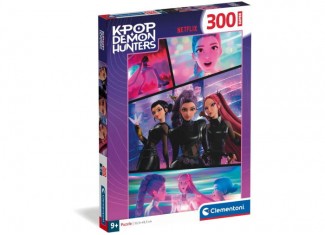Пазл Super: Головні героїні мультфільму K-Pop Мисливці на демонів (Super - K-Рop Demon Hunters Puzzle - 300 pcs.), 300 ел.