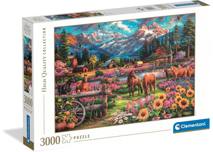 Пазл High Quality Collection: Свобода пересування, Чак Пінсон (High Quality Collection - Free to Roam Puzzle - 3000 pcs.), 3000 ел.