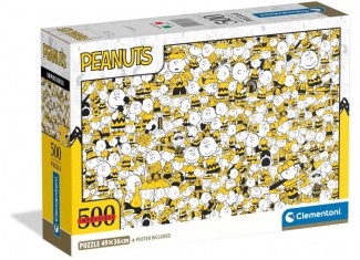 Пазл Impossible: Снупи и друзья, Пинатс (Impossible Peanuts Snoopy and Friends Puzzle - 500 pcs.), 500 эл.