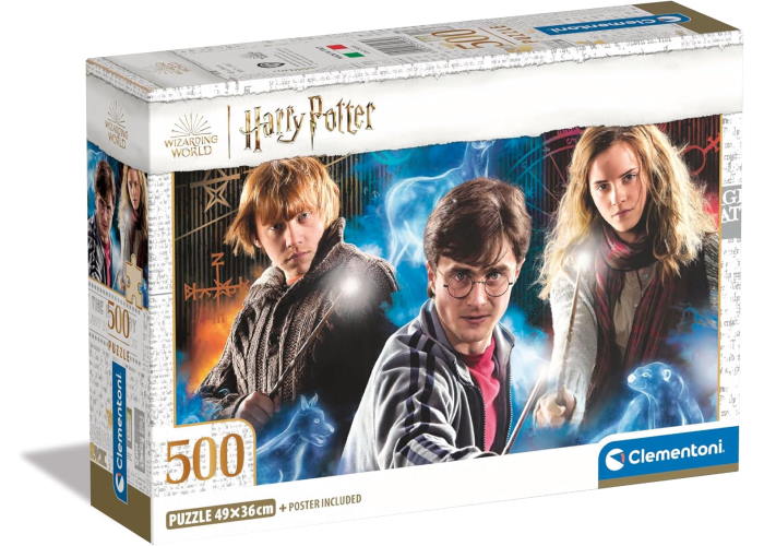 Пазл Wizarding World: Магические приключения продолжаются, Гарри Поттер (Wizarding World - Harry Potter Puzzle - 500 pcs.), 500 эл.