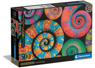 Пазл Color Boom Collection: Кудрявые хвосты (Color Boom Collection - Curly Tails Puzzle - 500 pcs.), 500 эл.
