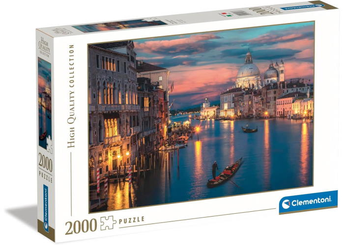 Пазл High Quality Collection: Магический Гранд-канал, Венеция, Италия (High Quality Collection - The Magnificent Grand Canal Puzzle - 2000 pcs.), 2000 эл.