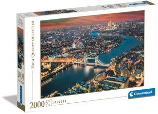 Пазл High Quality Collection: Лондон с высоты птичьего полета, Англия (High Quality Collection - London Aerial View Puzzle - 2000 pcs.), 2000 эл.