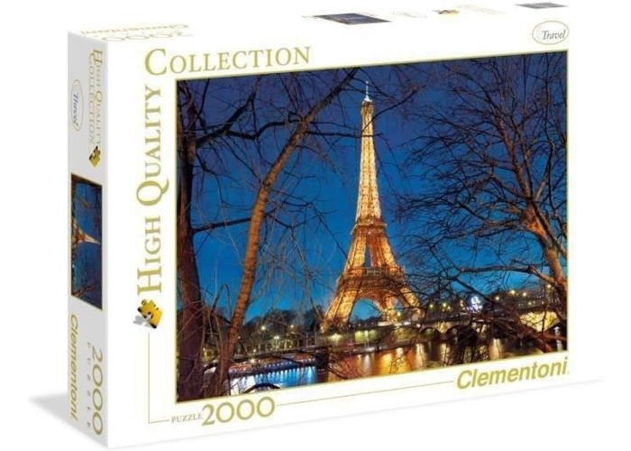 Пазл High Quality Collection: Эйфелева башня ночью, Париж, Франция (High Quality Collection - Paris Eiffel Tower at Night Puzzle - 2000 pcs.), 2000 эл.