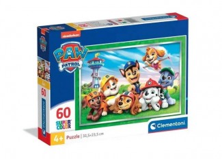 Пазл SuperСolor: Відпочинок, Щенячий патруль (SuperСolor - Paw Patrol Puzzle - 60 pcs.), 60 ел. 