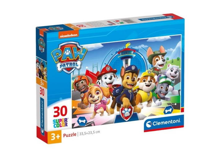 Пазл SuperСolor: Большая команда, Щенячий патруль (SuperСolor - Paw Patrol Puzzle - 30 pcs.), 30 эл. 