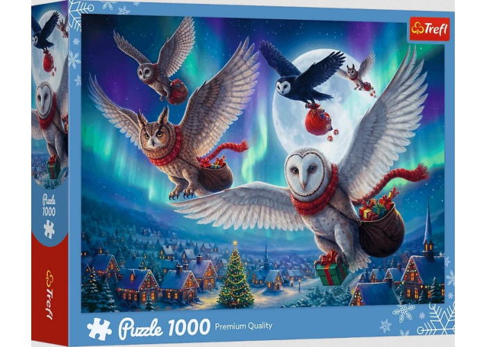 Пазл XMAS Різдвяна доставка подарунків, 1000 ел.