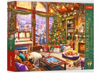Пазл XMAS Premium Plus Різдвяний вечір, 1000 ел.