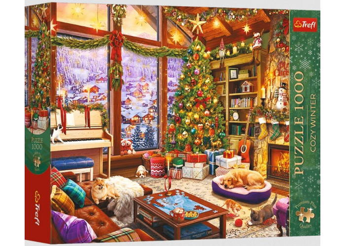 Пазл XMAS Premium Plus Різдвяний вечір, 1000 ел.