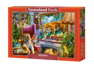 Пазл Возвращение в реальность, Тигры, 3000 эл.