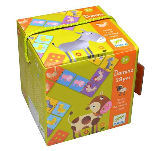 Детское домино. Ферма (Domino Farm, 28 pcs)