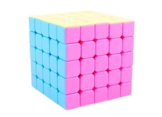 Кубик Ю-Джи 5х5 Розовый без наклеек (YJ 5x5 Pink Stickerless)