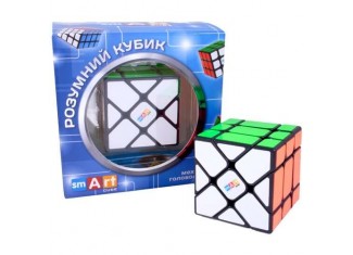 Розумний Кубик 3х3 Фішера чорний (Smart Cube 3x3 Fisher Black)