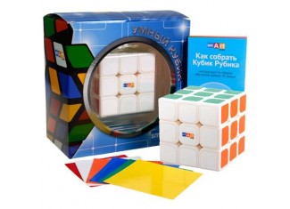 Умный Кубик 3х3 Фирменный Плюс белый (Smart Cube 3x3 White)
