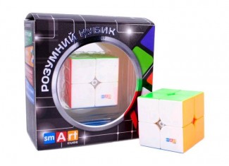 Умный Кубик 2х2 Фирменный Магнитный без наклеек (Smart Cube 2x2 Magnetic Stickerless)