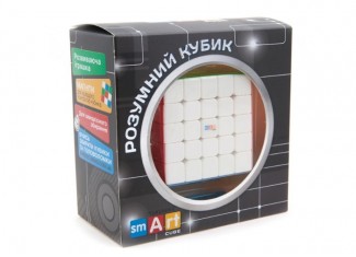 Умный Кубик 5х5 Магнитный без наклеек цветной пластик (Smart Cube 5х5 Magnetic Stickerless)