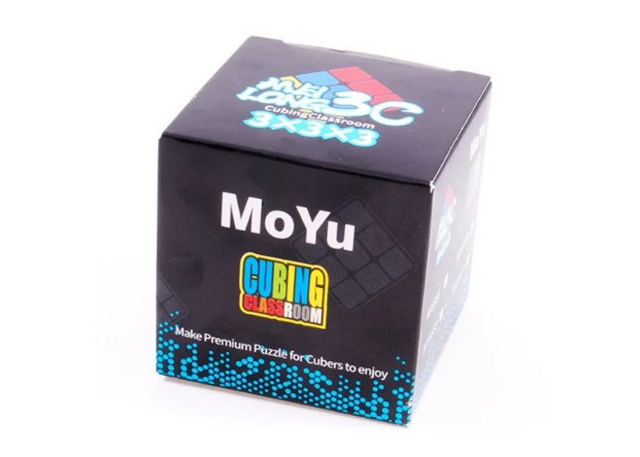 Кубик MoYu Meilong 3C 3x3 без наліпок кольоровий пластик (MoYu Meilong 3C 3x3 Cube stickerless)