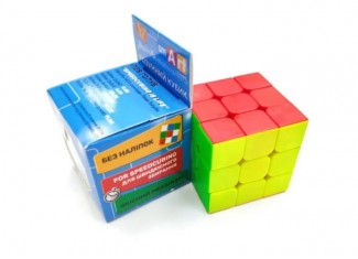 Розумний Кубик 3х3 без наліпок кольоровий пластик (Smart Cube 3x3 Stickerless)