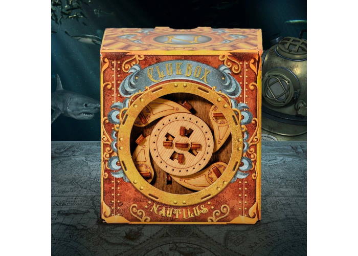 Головоломка ClueBox - Escape room in a box: Captain Nemo`s Nautilus