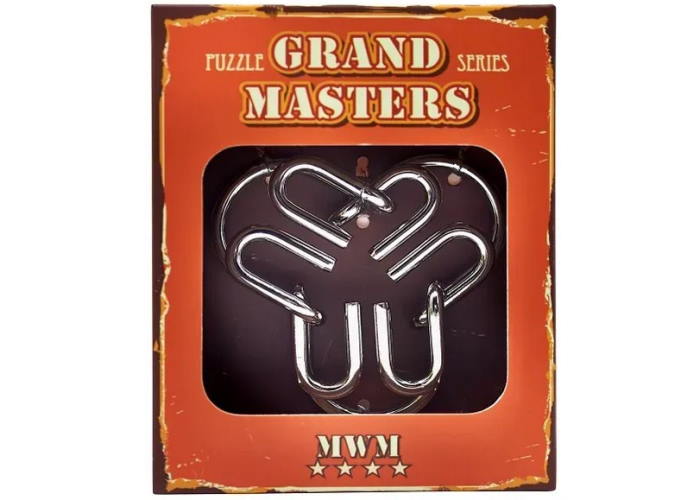 Головоломка металлическая Grand Master Puzzles MWM orange