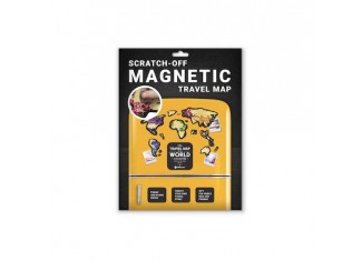 Скретч карта світу Travel Map Magnetic World