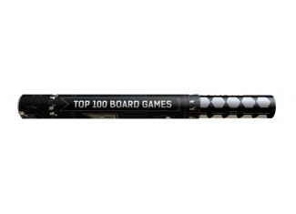 Скретч постер Топ 100 Настільних Ігор (Scratch Poster Top 100 Board Games)