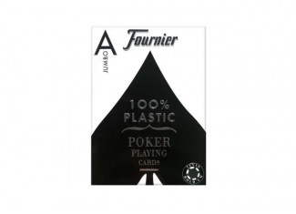 Карты игральные Fournier 2800 Titanium Jumbo Index (blue)