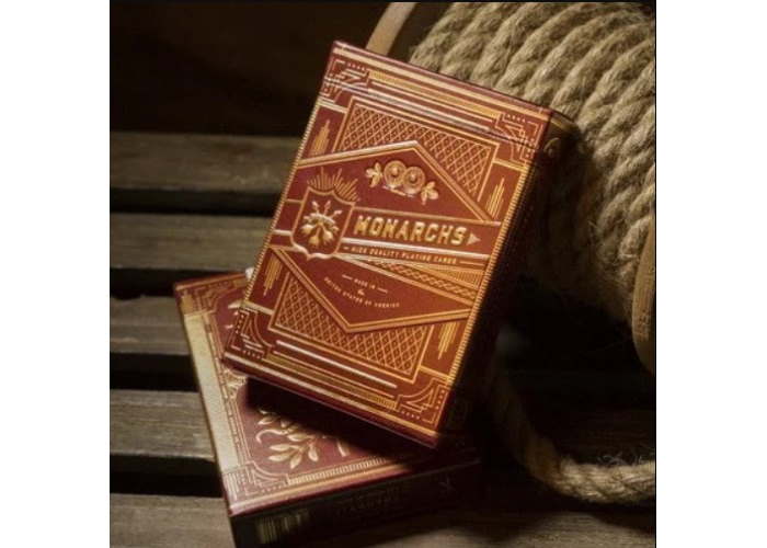 Карты игральные Theory11 Monarchs (red)