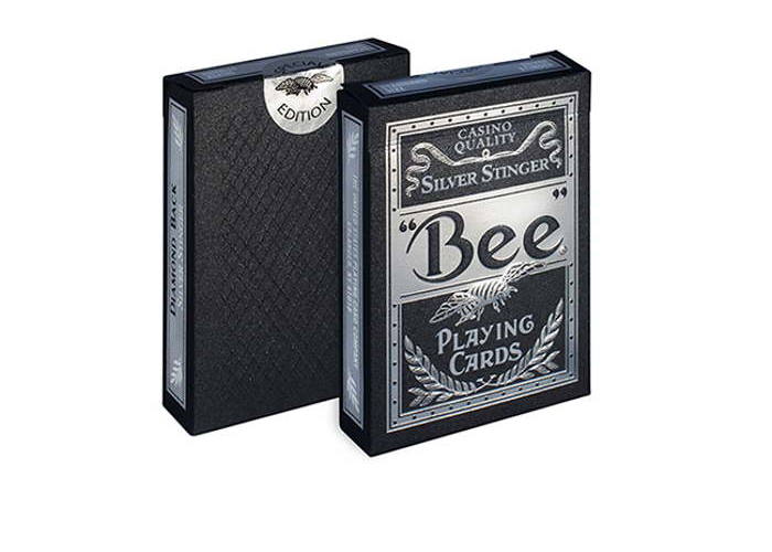 Карты игральные Bee Silver Stinger