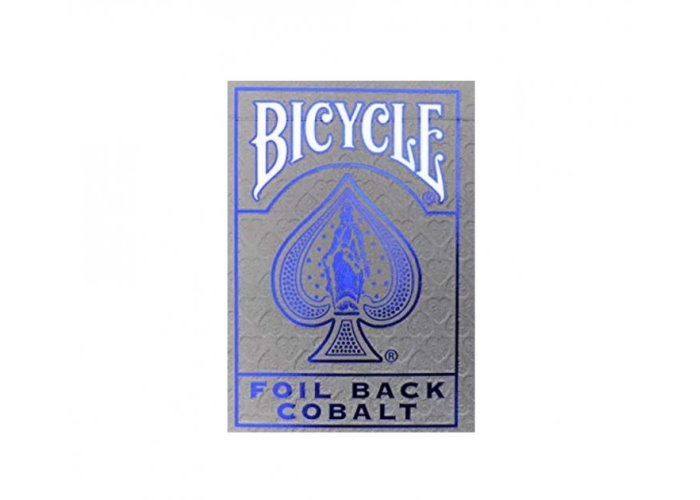 Карти гральні Bicycle Foil Back Cobalt (blue)