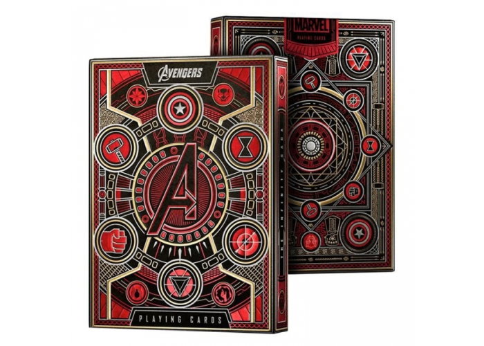 Карты игральные Theory11 Avengers (red)
