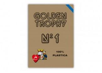 Карти гральні Modiano Golden Trophy 100% Plastic (blue)