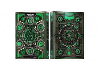 Карты игральные Theory11 Avengers (green)