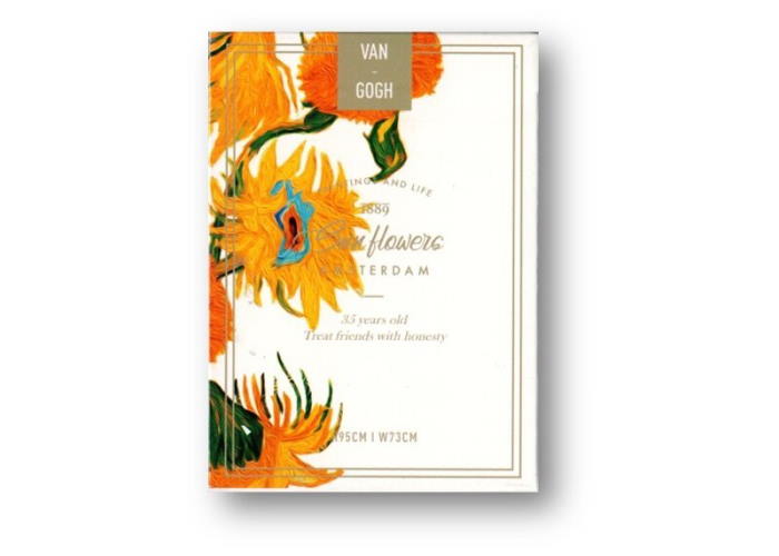 Карти гральні Van Gogh Playing Cards - Sunflowers Borderless