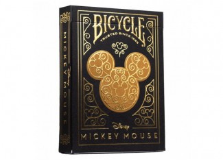 Карти гральні Bicycle Disney Mickey Mouse inspired Black and Gold