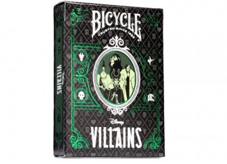 Карты игральные Bicycle Disney Villains (green)