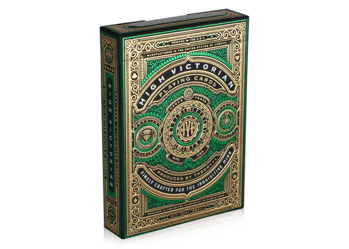 Карти гральні Theory11 High Victorian (green)