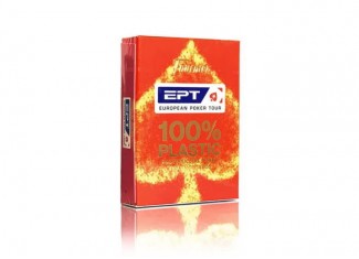 Карты игральные Fournier EPT 100% Plastic Jumbo Index (red)