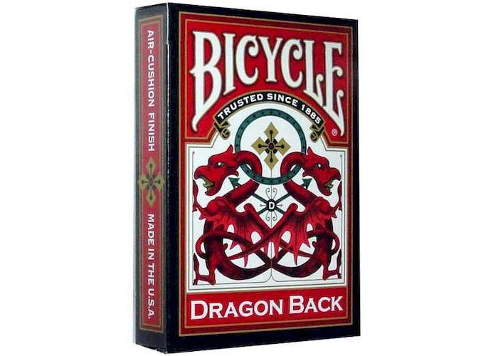 Карти гральні Bicycle Dragon (red)