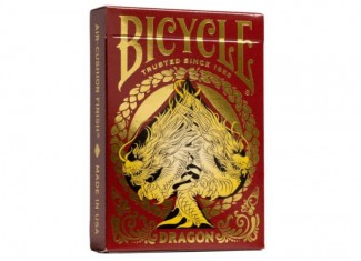 Карти гральні Bicycle Red Dragon (Bicycle Premium)