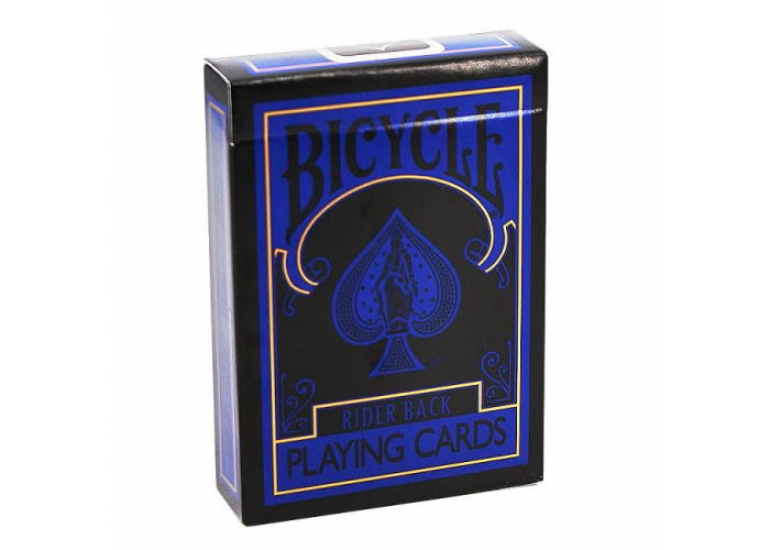 Карти гральні Bicycle - Reverse (Blue & Black)